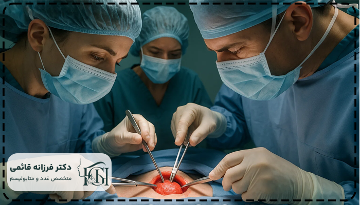 عمل تیروئیدکتومی