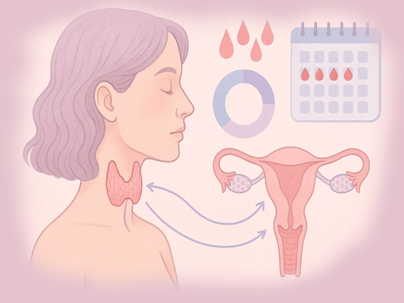 کم کاری تیروئید و خونریزی رحم