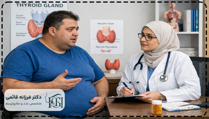 ایا قرص کم کاری تیروئید باعث لاغری میشود