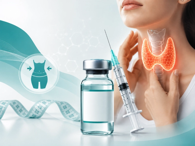 آمپول لاغری و مشکلات تیروئید